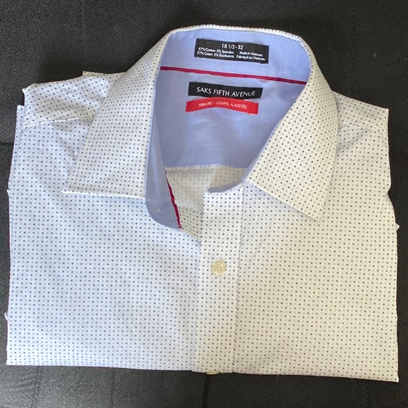 Men’s Dress Shirt Saks Fifth Avenue - Picture 1 of 5